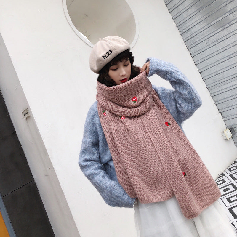 Harajuku wind small  wool Bib