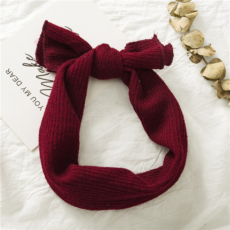 Children's headdress all-match bow hairband elastic