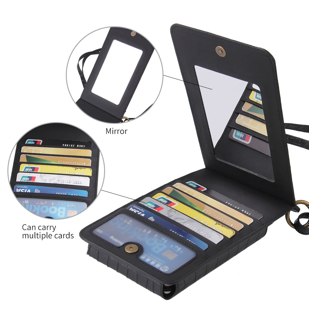 Mobile phone holster mobile bag female Crossbody