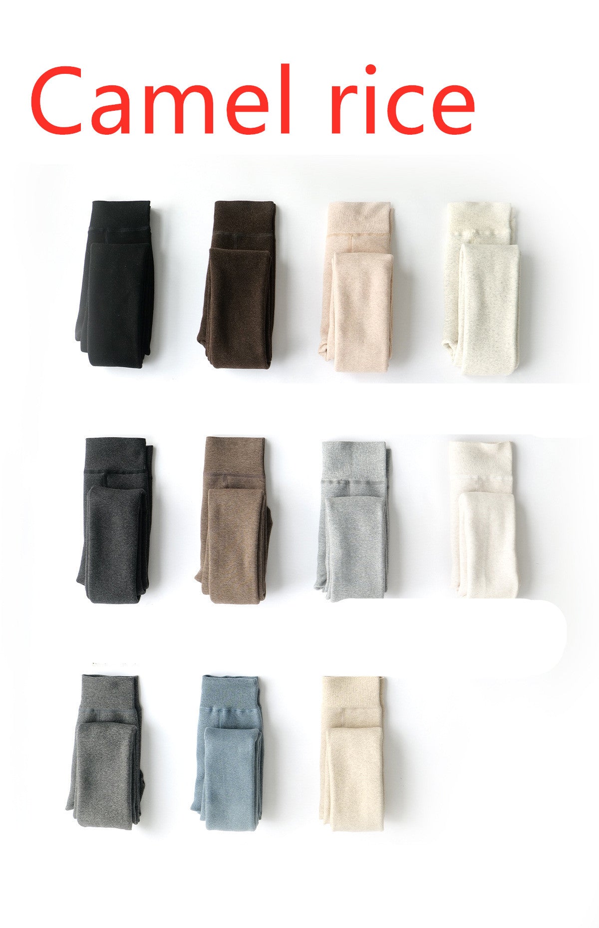 Striped Inner Cashmere Tights