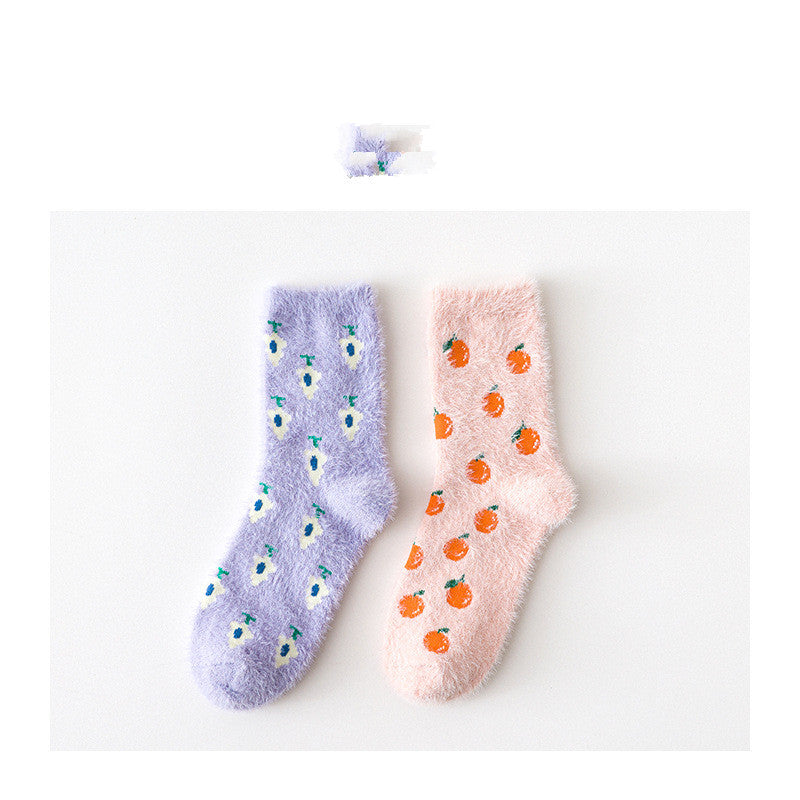 Thicken Home Casual Sleeping Cute Socks