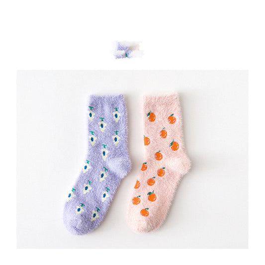Thicken Home Casual Sleeping Cute Socks