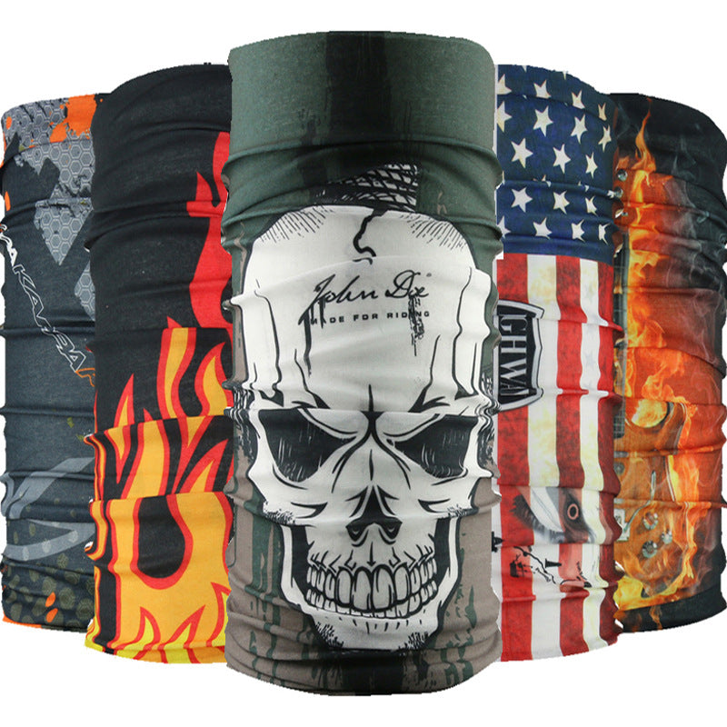 Multifunctional Riding Mask Sunscreen Headscarf