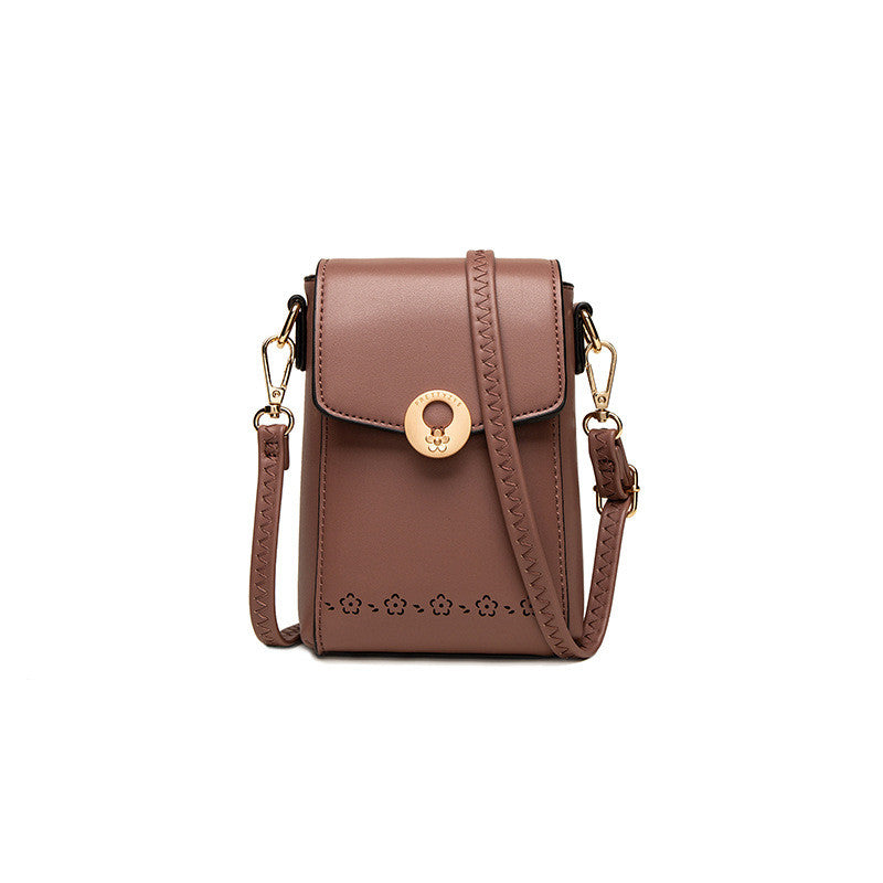 Multifunctional vertical mobile phone bag