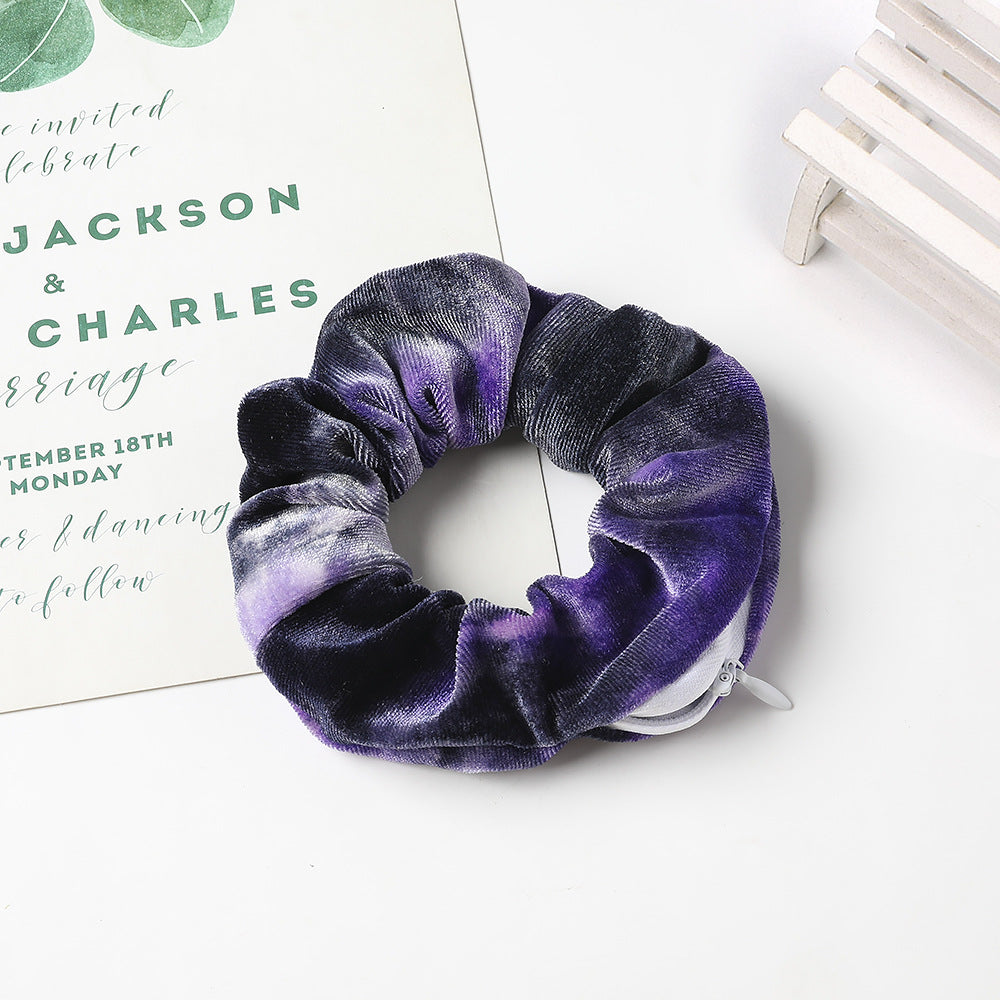 Women's Velvet Large Intestine hair circle