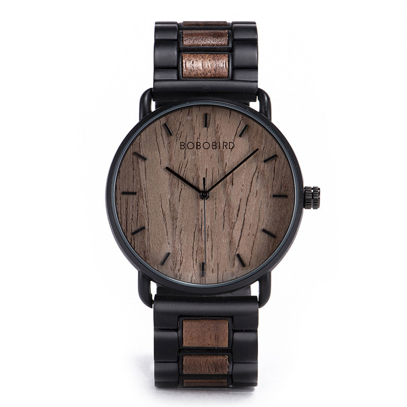Literary And Artistic Men's Youth Fashionable Casual Wooden Watch