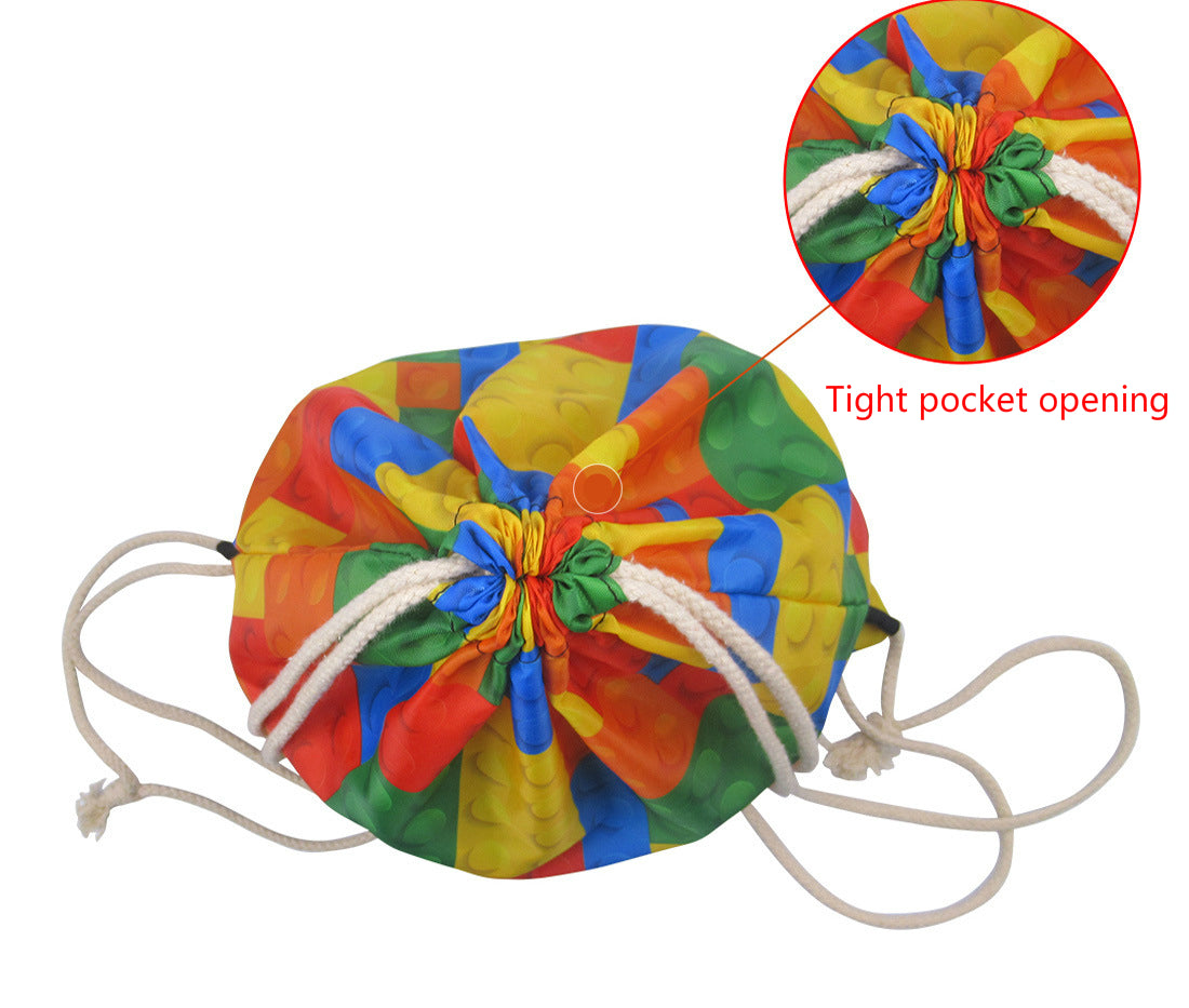Customized Polyester Drawstring Backpack String Bag