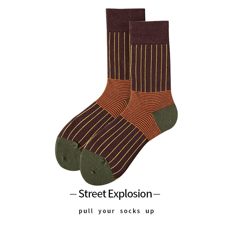 Cartoon Jacquard Sports Skate Socks