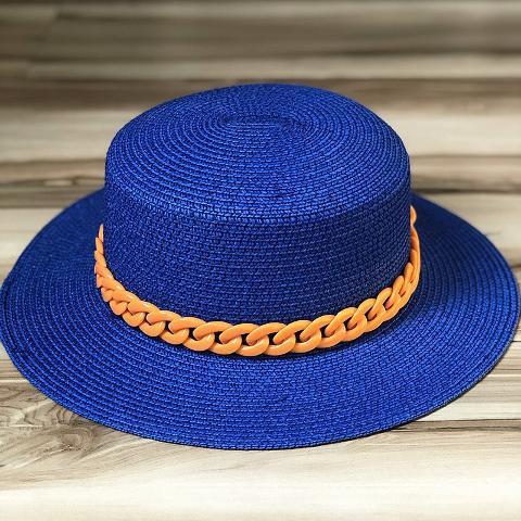 Korean Version Of Fashion Net Red Chain Beach Sun Hat Tide