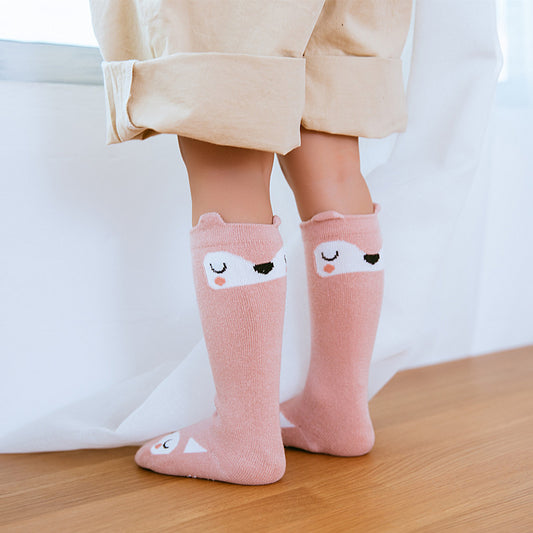 Baby Socks Non-slip Glue Dispensing Stereo