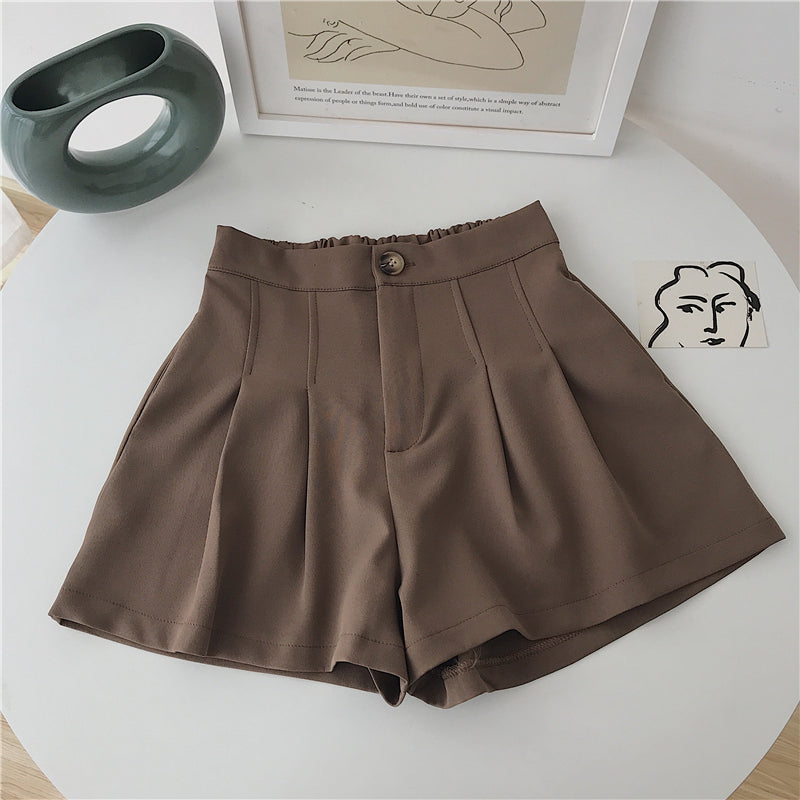 Women's Summer High Waist Loose Casual Shorts