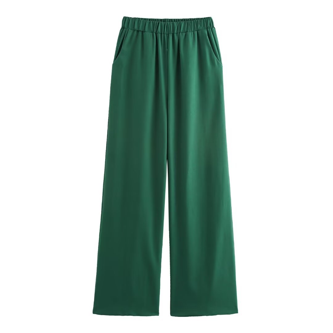 Classic Style Cotton And Linen Halterneck Vest Suit Women's Summer High-grade Trousers