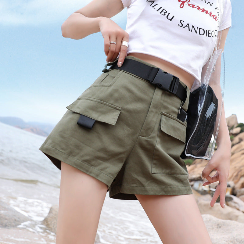 Spring star with a Korean version of leisure  and sweet ladies wide leg pants casual pants
