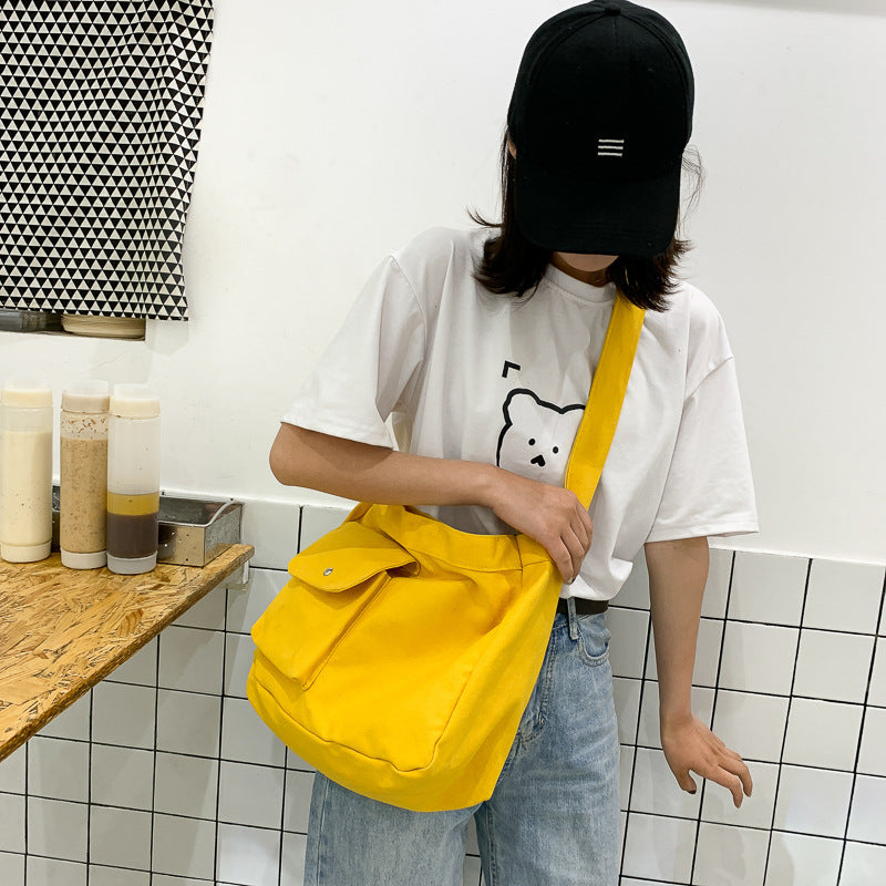 Broadband Net Red Shoulder Messenger Bag Girl Bag