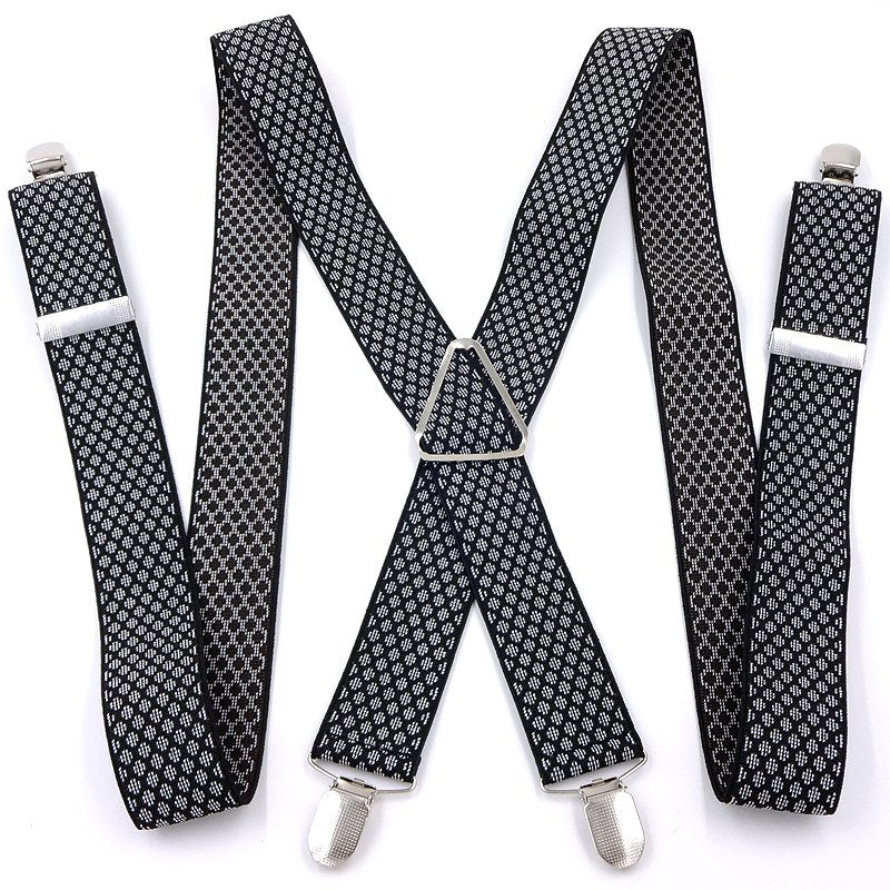 Men's Fashion Wide Elastic Shoulder Straps