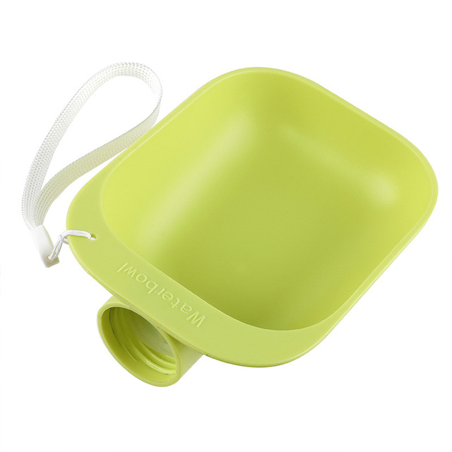 Candy-colored Pet Portable Drinking Bowl