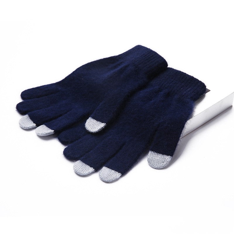 Gloves are divided into five fingers plus velvet gloves
