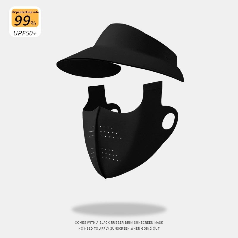 Top Sun Hat Women's UV Protection Summer Face Mask Face Mask