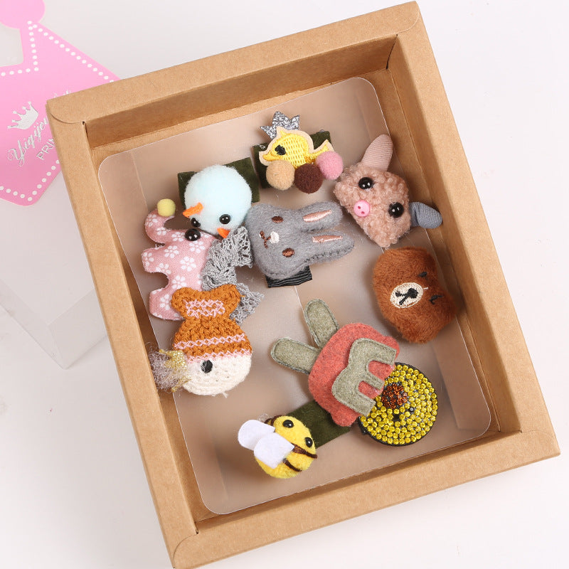 Girl's hairpin 10 piece set