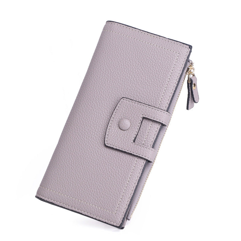 Buckle new ladies wallet multifunction