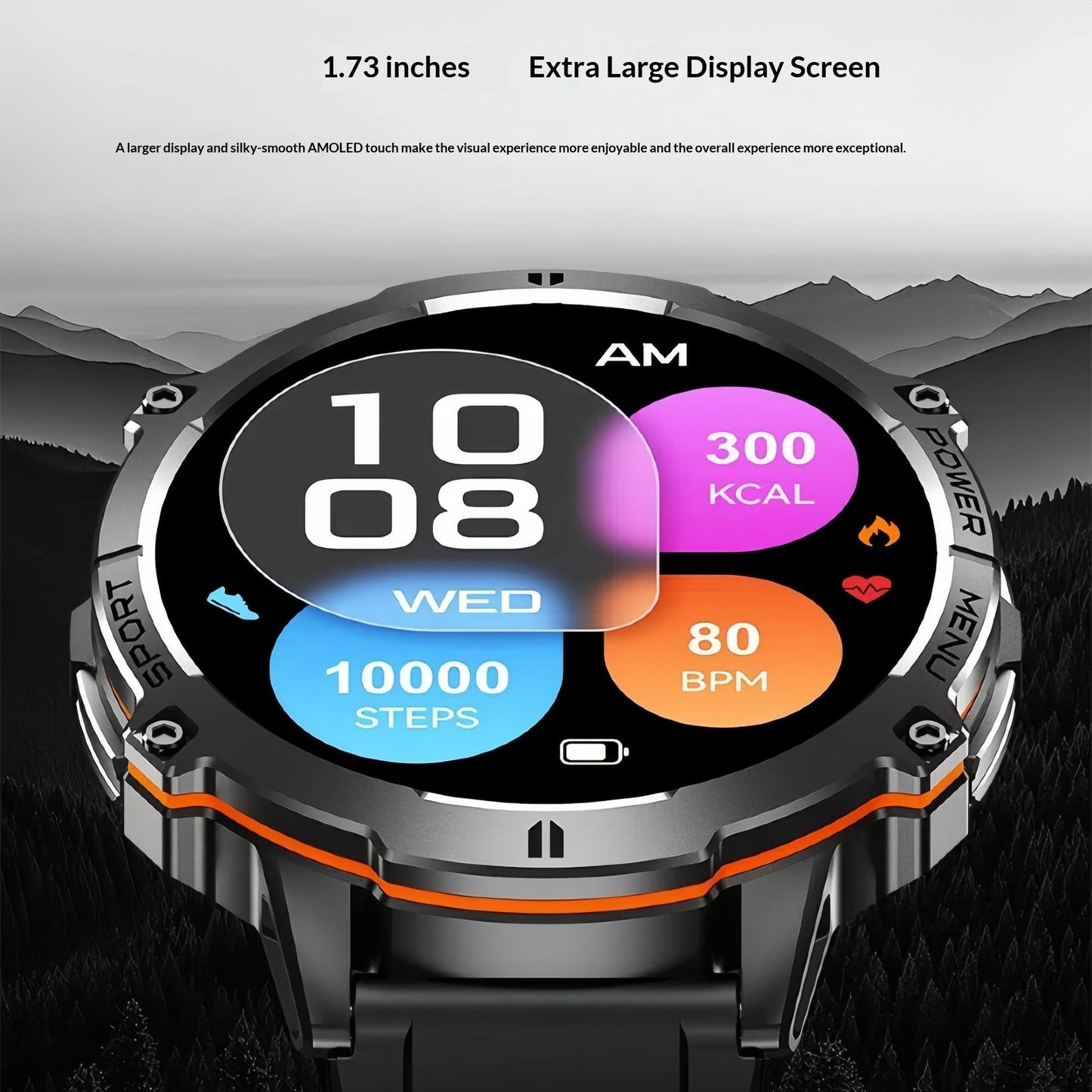 Outdoor Sports Triple-proof Large Battery X3 Smartwatch