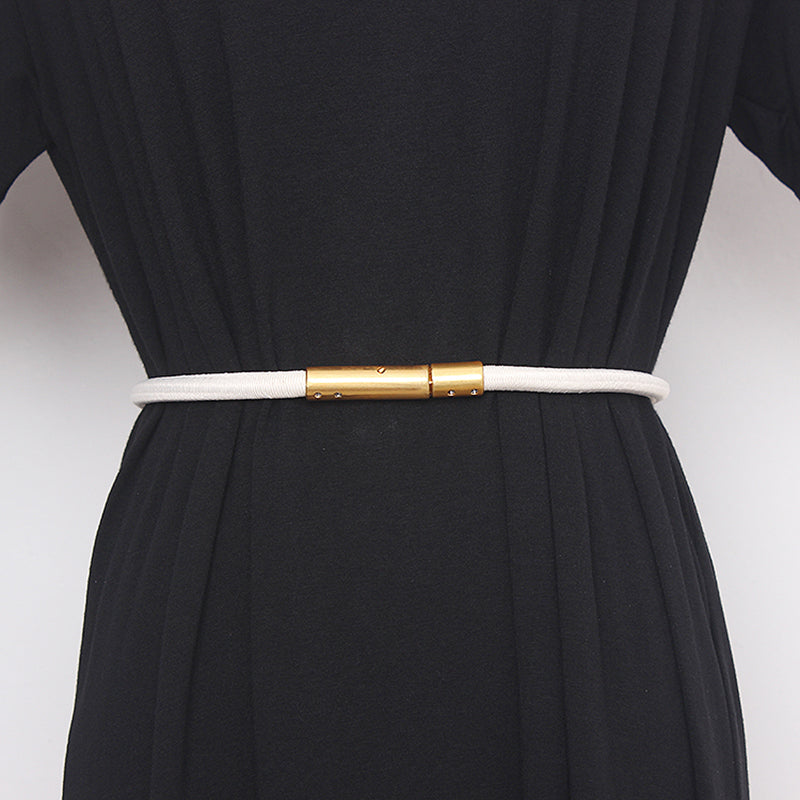 Decorative elastic belt
