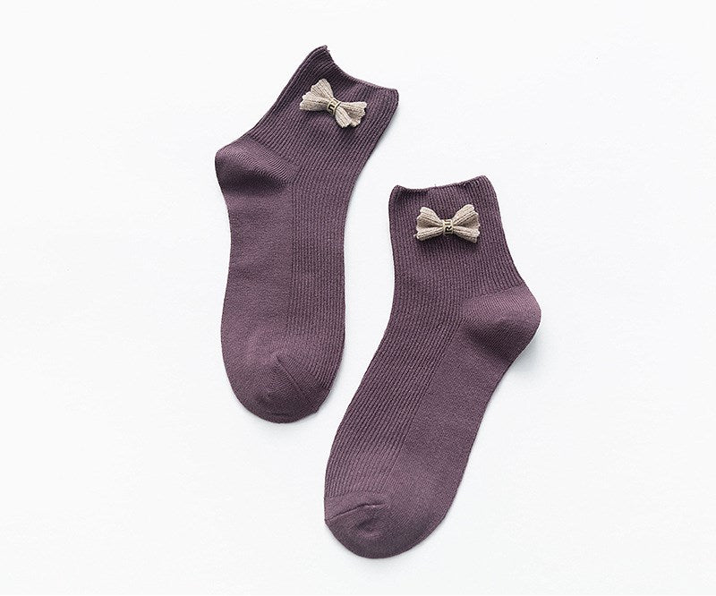 Funny personality short tube cotton socks