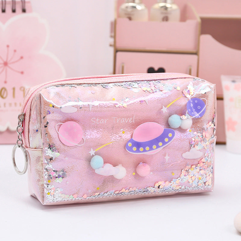Makeup Bag Quicksand Coin Purse Storage Bag