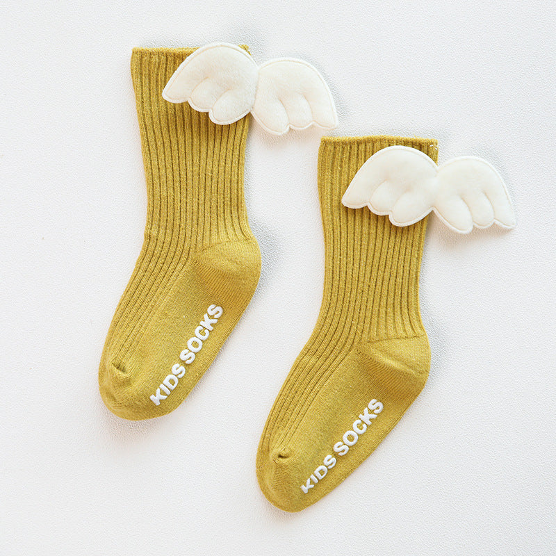 Glue non-slip socks for boys and girls