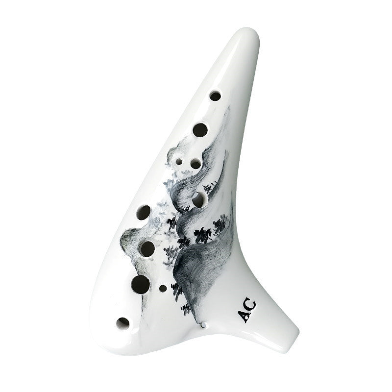 12 holes for beginners to learn ocarina