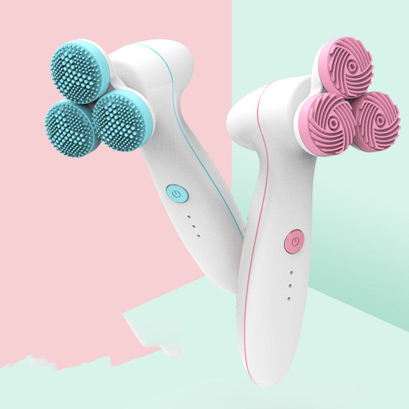 3D Smart Massage-renser Elektrisk renser Elektrisk silikone ansigtsrenser