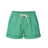 Elastic waist casual pants