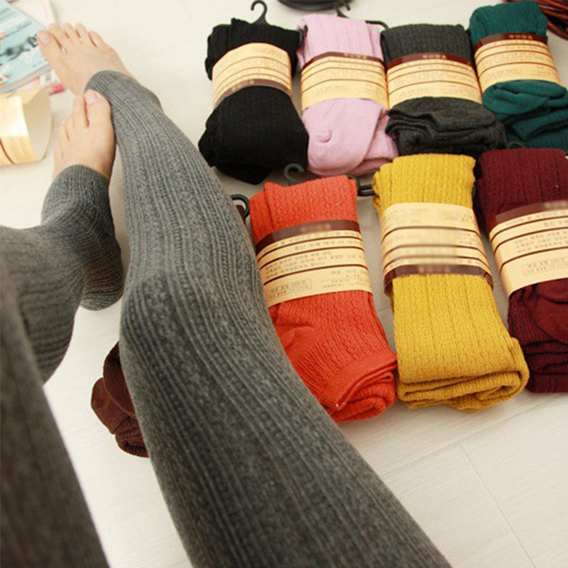 Twist cotton stepping romper socks