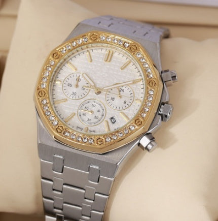 calendar with diamonds 6-pin
