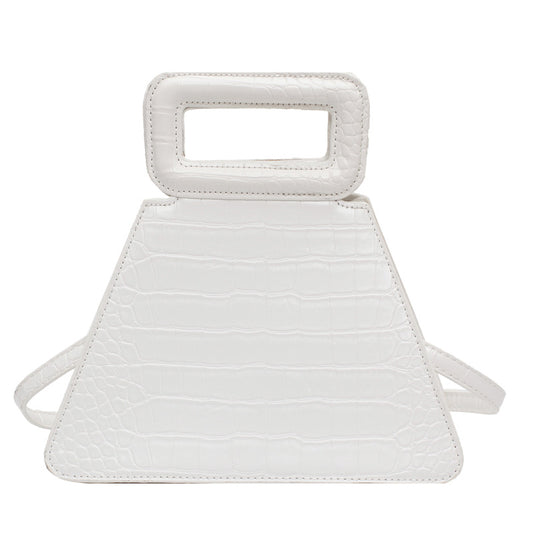 Fashion Textured One-Shoulder Messenger Bag