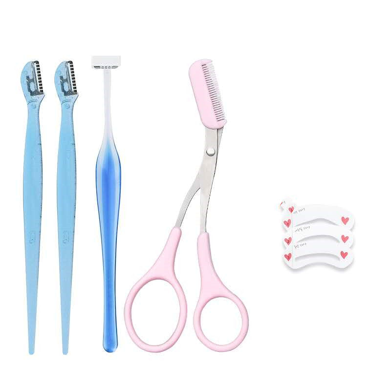 Eyebrow shaver safety kit