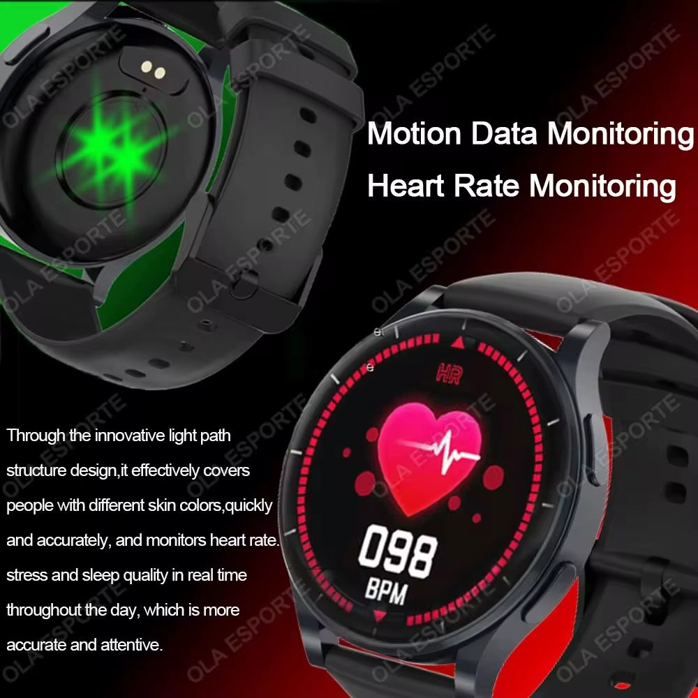 2024 New Smart Watch 6 Pro Full Touch Blood Pressure Blood Oxygen Bluetooth Call Waterproof Smartwatch Men Women for Android IOS