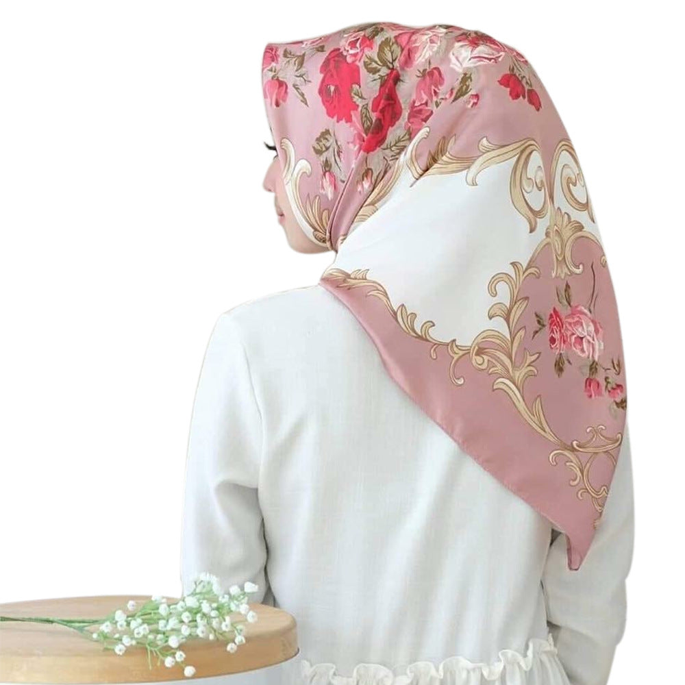 Explosive Leopard Printed Large Square Scarf