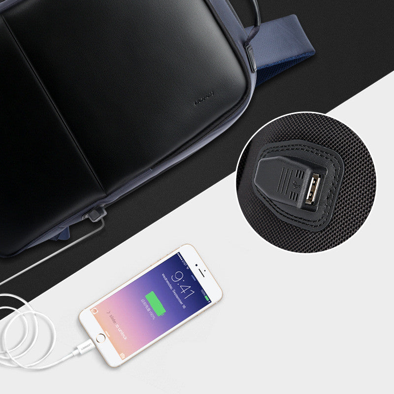 Multifunctional USB charging backpack