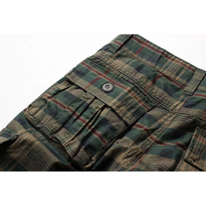 Summer Sports Shorts Men's Five-point Pants Tide Brand Tooling Multi-pocket Loose Large Size Leisure