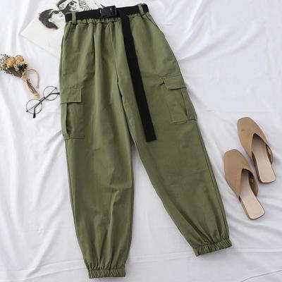 Women's belt tooling trousers