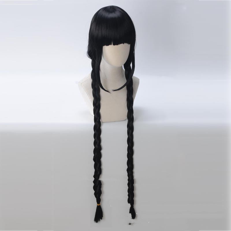 Double twist braid black