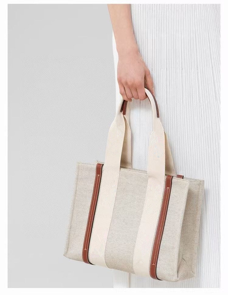 Tote Bag One Shoulder Korean Version Of Large-capacity Canvas