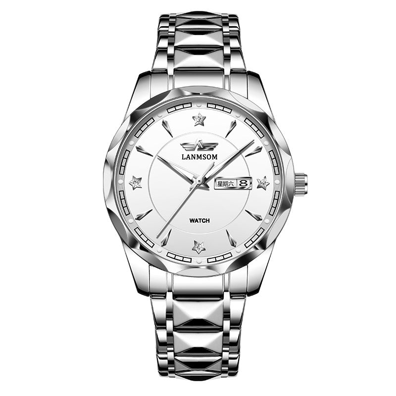 Langsuo Fashion Men's Waterproof Quartz Watch