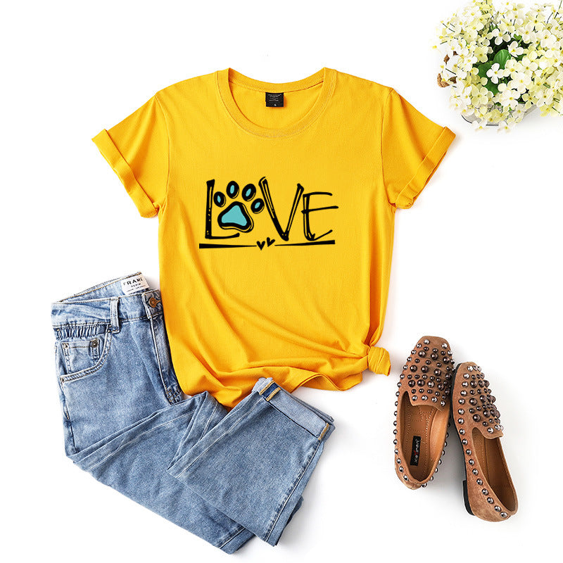 Women's Fashionable Personality Plus Size T-shirt
