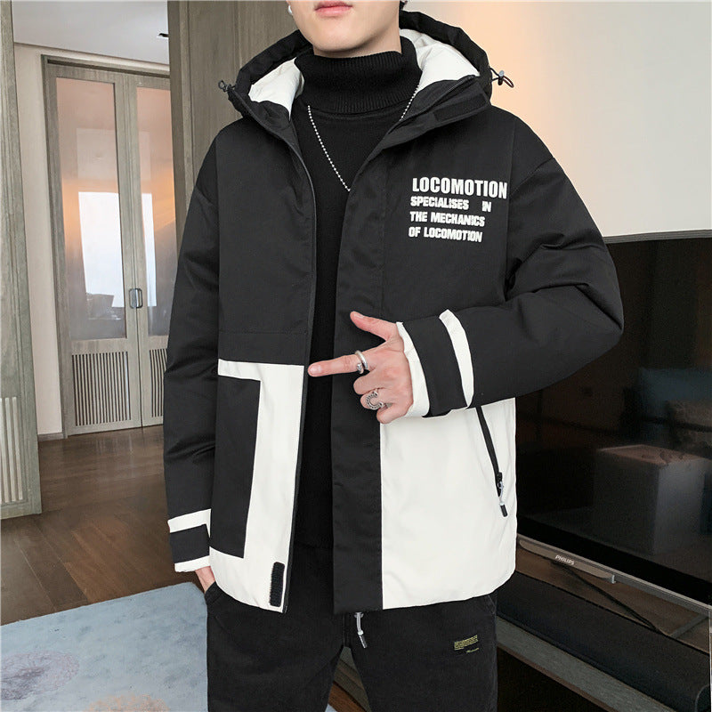 Men's Autumn And Winter Velvet Thickened Coat Jacket