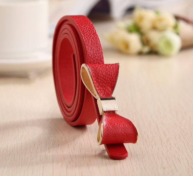 Versatile women's bow belt