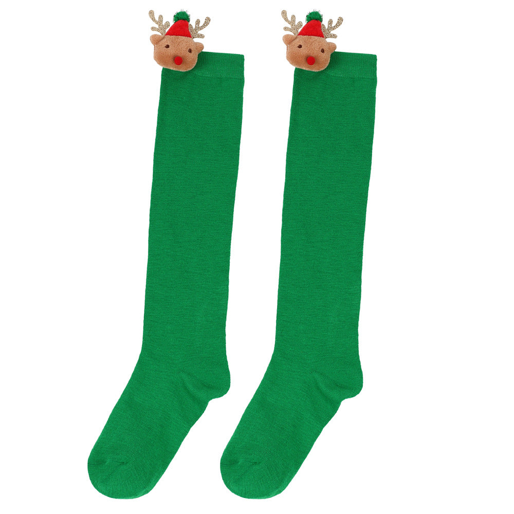 Children Christmas Stockings David's Deer Doll Medium And Large Children