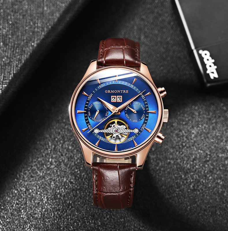 Fashion Automatic Male GRMONTRE Mechanical Watch