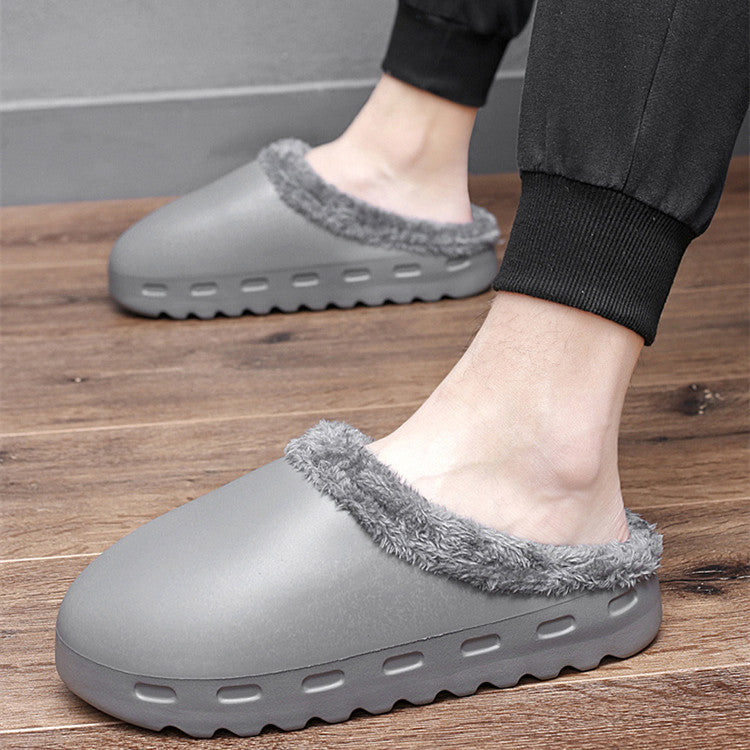 Fashion Baotou with Cotton Casual Slippers